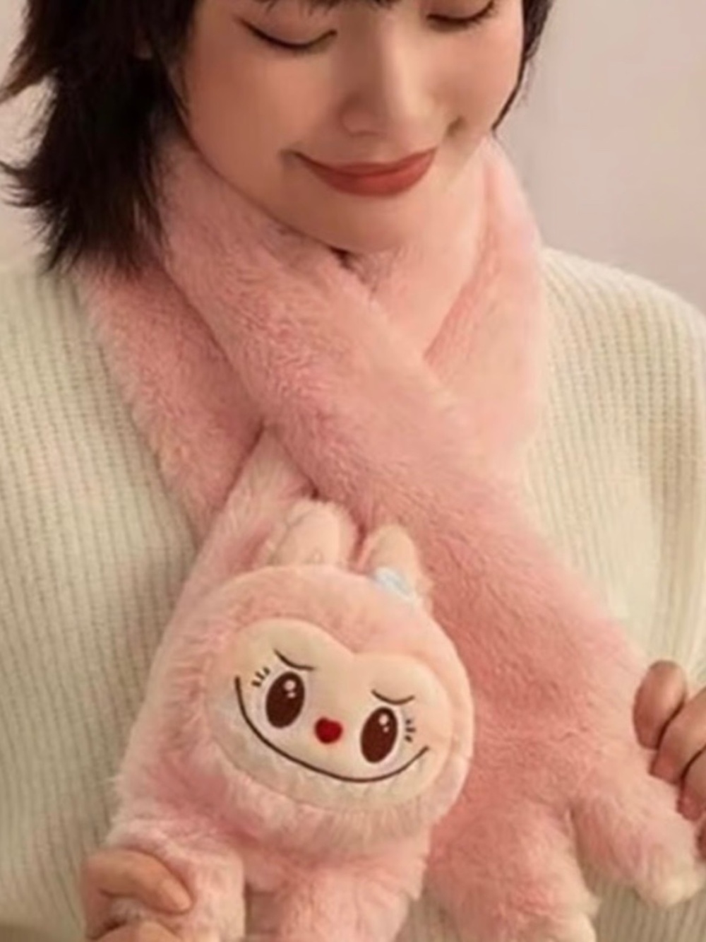 popmart mokoko scarf